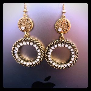 Bollywood style earrings